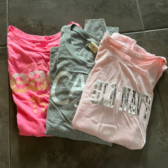 T-shirt bundle (Old Navy, American Eagle, Hollister) - Picture 1 of 4